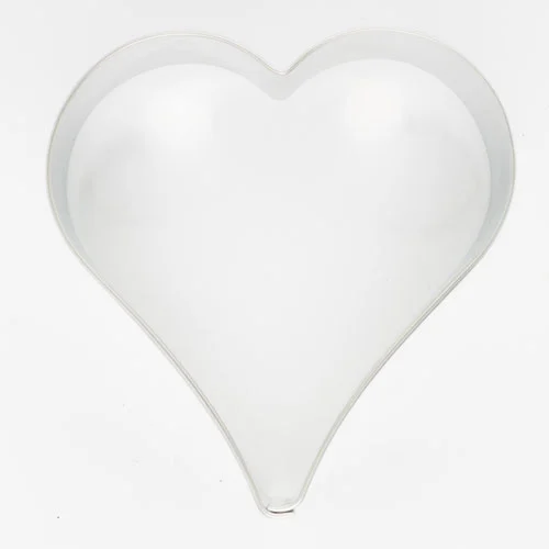 Cookie cutter | Uitsteker metaal hart 8cm