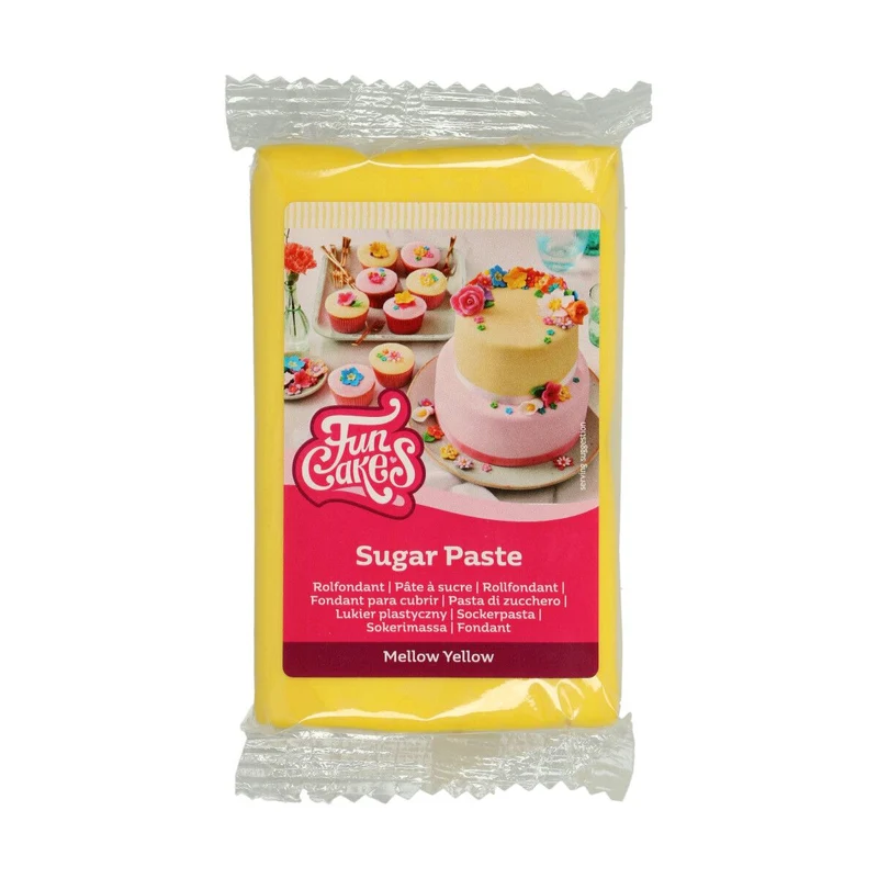 FunCakes Rolfondant Mellow Yellow 250 gr