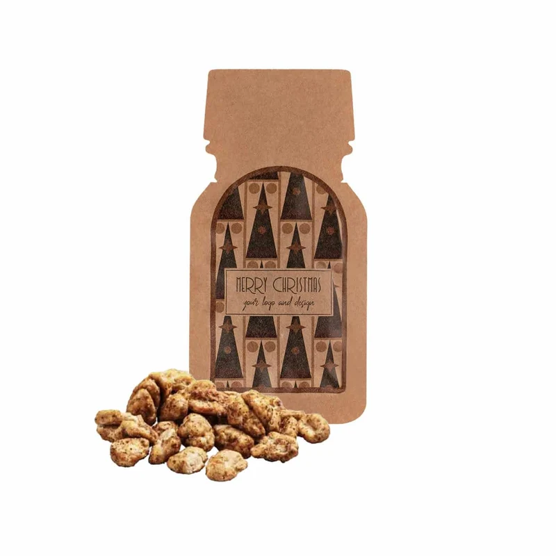 Kerstflesje met Gekarameliseerde Pinda’s – Seeds & Nuts Bottle