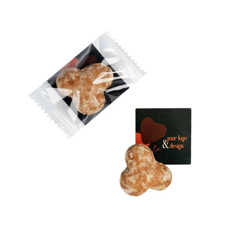 Glazed Gingerbread Advert Card – Een Kleine Wintertraktatie met Grote Uitstraling