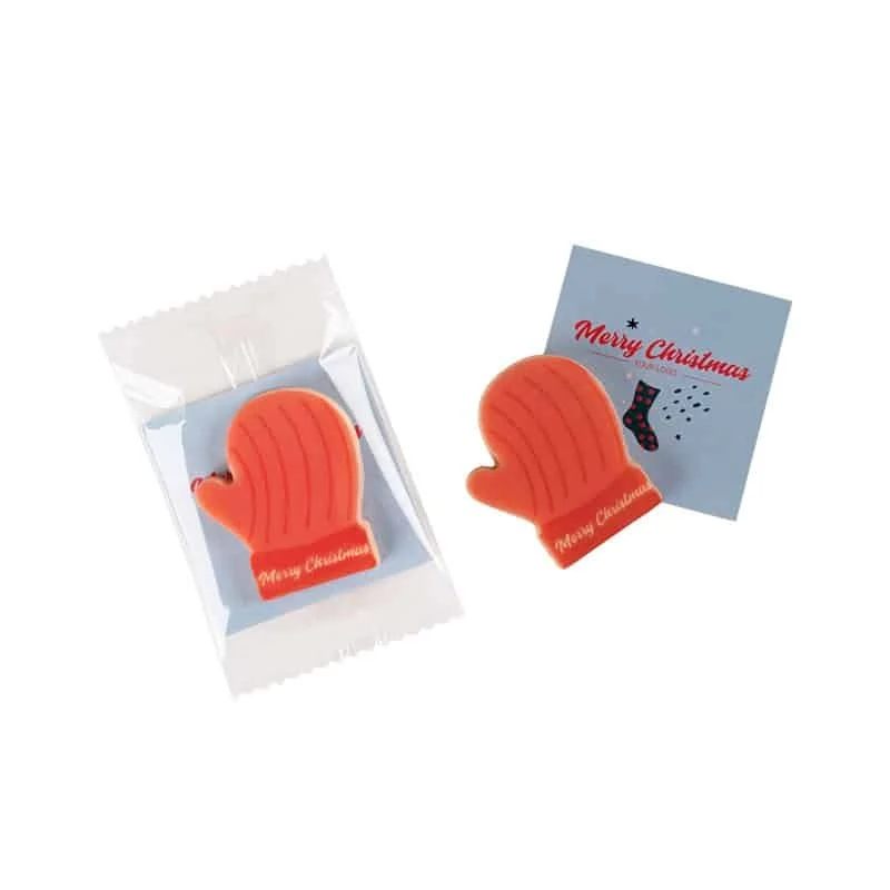 Christmas Chocolate Glove – Een Warme Wintergroet in Chocoladevorm