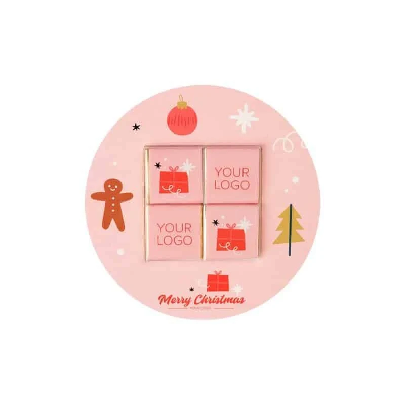 Kerst Chocolade Cirkel – Een Rond Cadeau vol Sfeer en Smaak