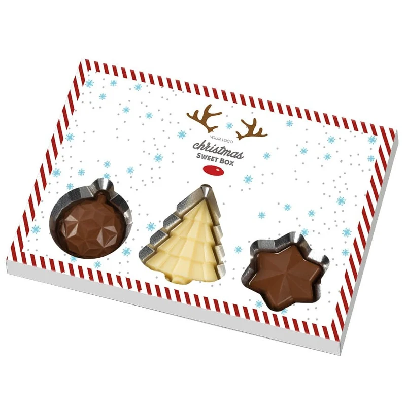 Chocolate Figures – Feestelijke Chocoladevormpjes in Kerstthema