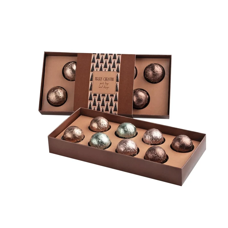 Sweet Sphere Pralines 8 pcs – Luxe Pralines in Elegante Cadeaudoos
