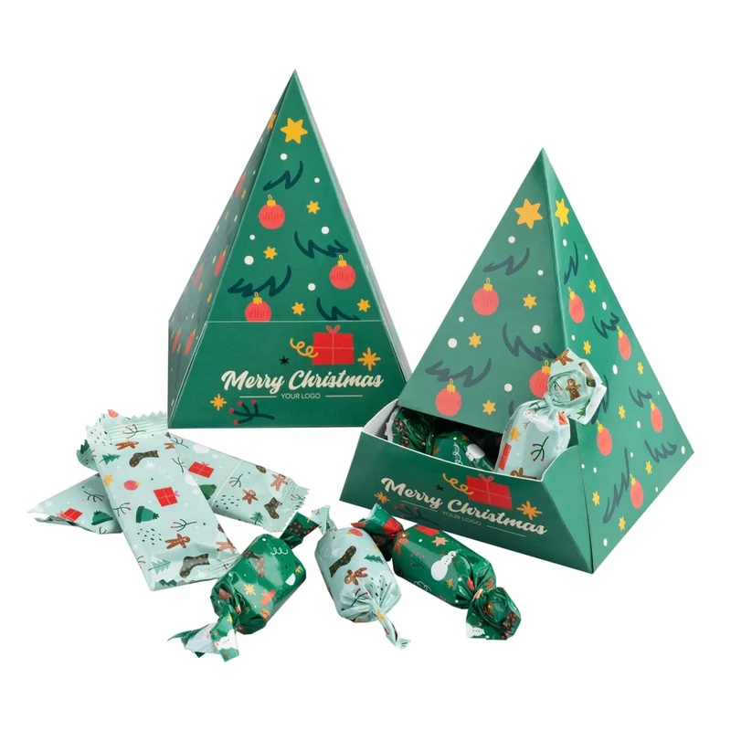 Sweets Delight Piramide – een feestelijke traktatie in kerstvorm