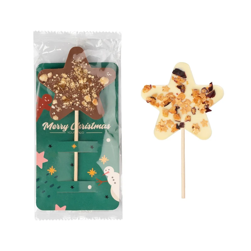 Chocolade Lolly – Ster van de Feestdagen