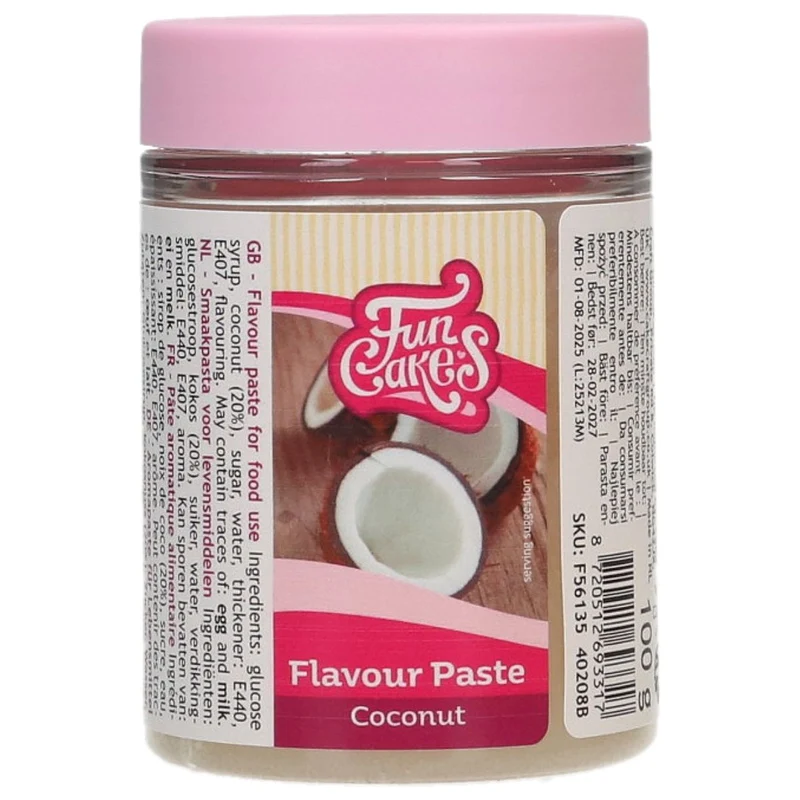 FunCakes Smaakpasta Kokos 100 g