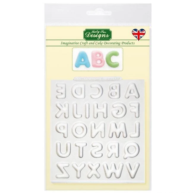 Katy Sue Mould Domed Alphabet