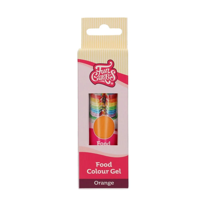 FunCakes Fun Colours Gel Oranje 30g