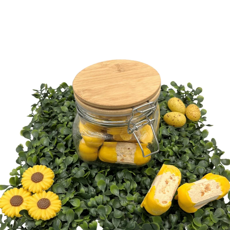 Weckpot met Paaskoekjes