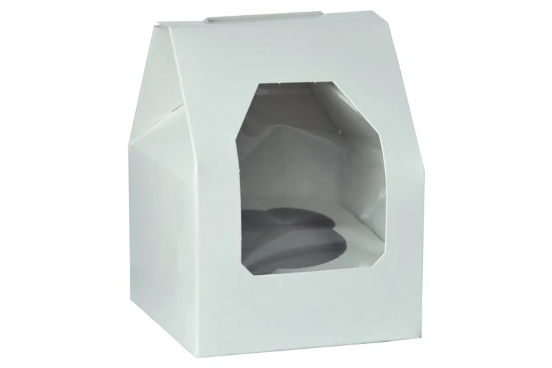 FunCakes Cupcake doosje 1 st Wit (incl. tray met venster)