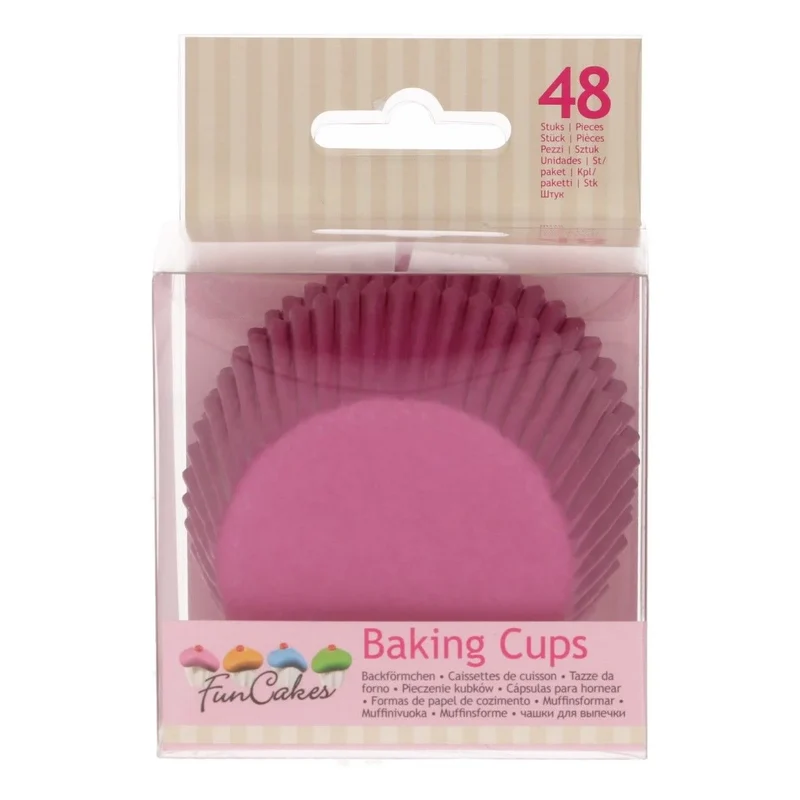 Funcakes | Baking cups Pink