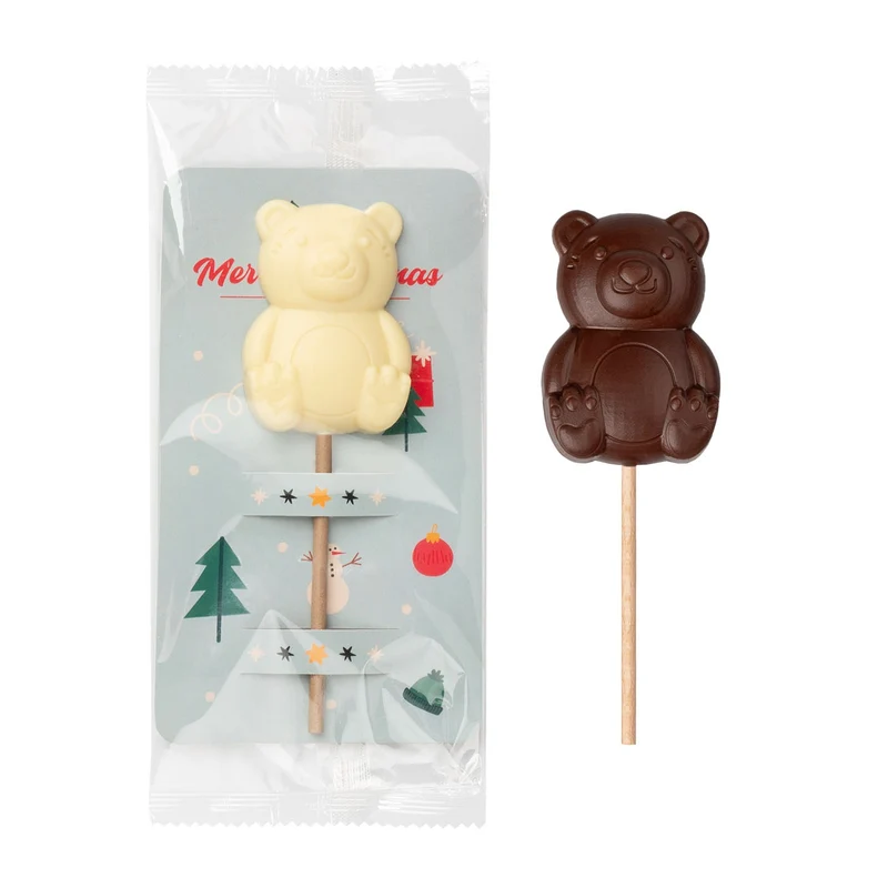 Chocolate Lollipop Bear – Schattig, Lekker & Perfect voor de Feestdagen