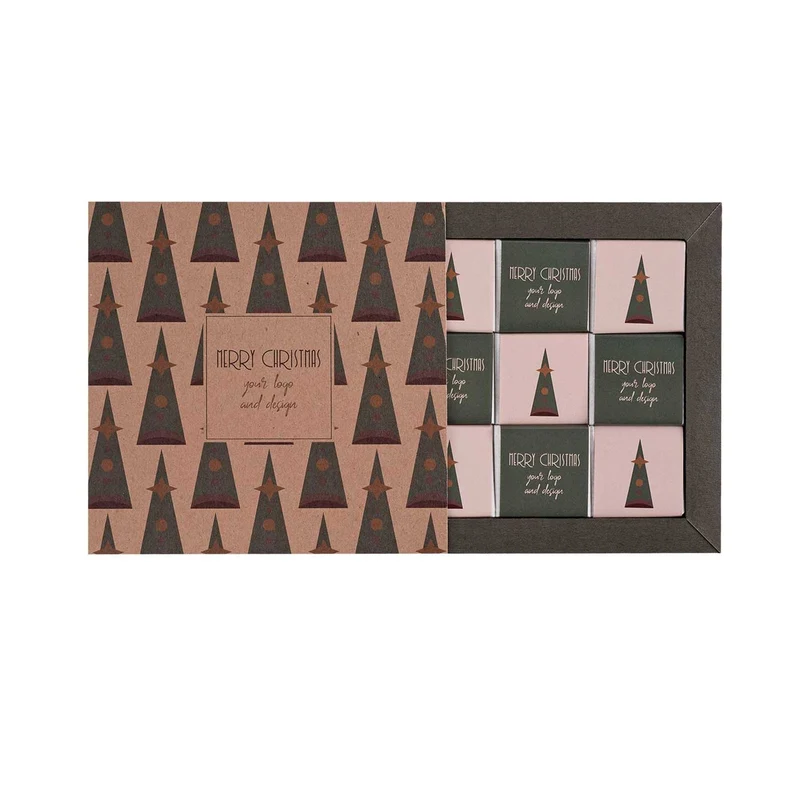 Set of Chocolates Frame Box Midi – 9 Stuks