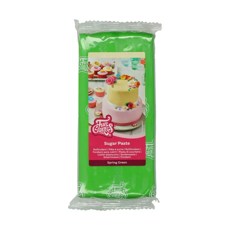 Funcakes | Fondant spring green 1kg