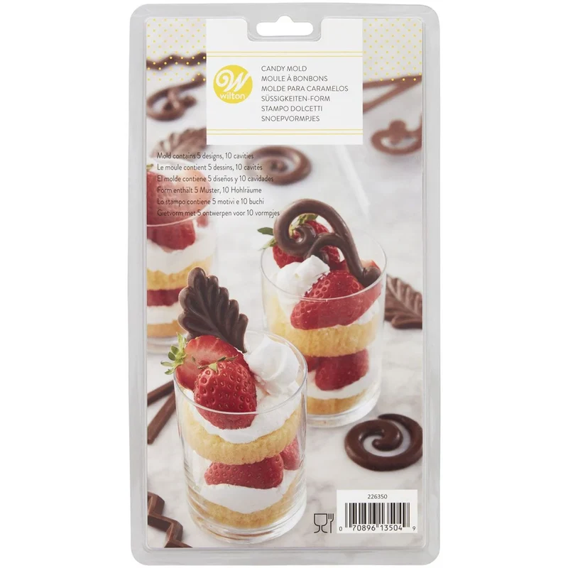 Wilton | Candy mould dessert accenten