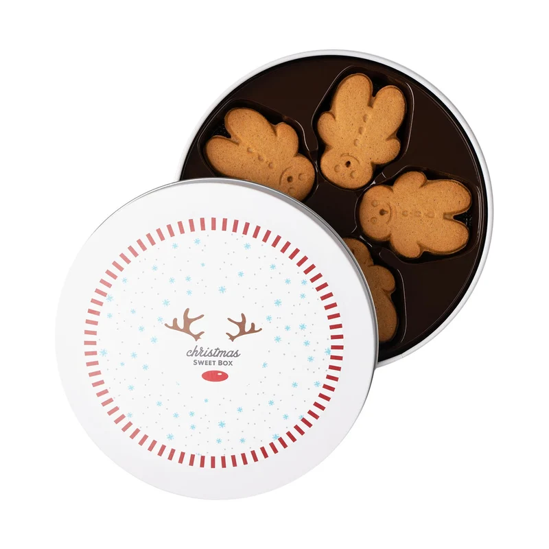 Gingerbread koekjestrommel in eigen ontwerp