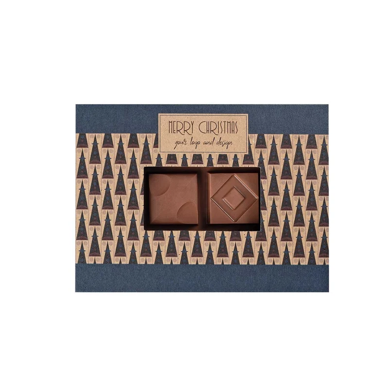 Chocoladereep Modulo Bar met vulling in eigen verpakking