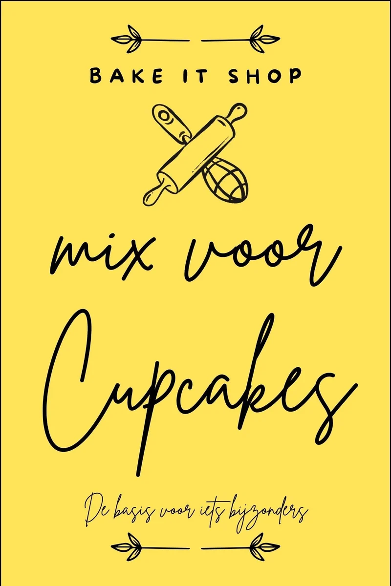 Bake it Mix voor Cupcakes 4kg