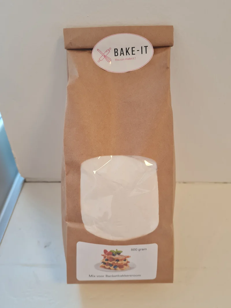 Bake-It Mix voor Banketbakkersroom 500 gram